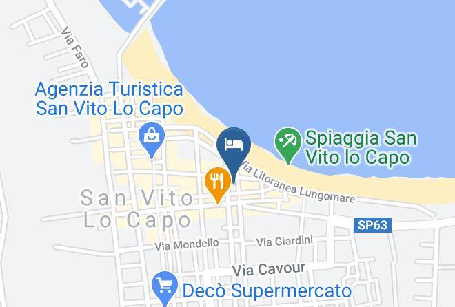 Trapani - Hotel Piccolo Mondo San Vito Lo Capo Maps