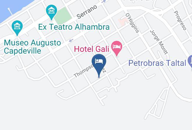 Antofagasta Province - Hotel Piedra Blanca Maps