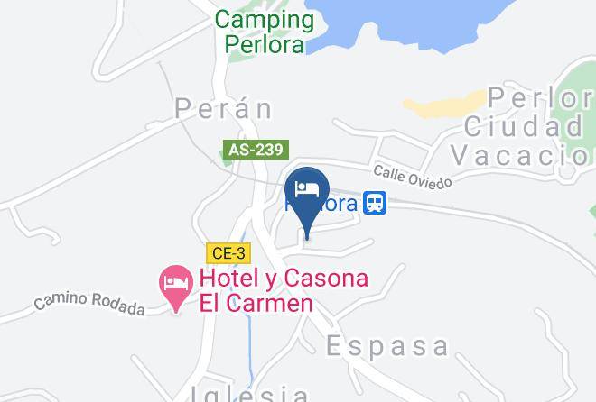 Asturias - Hotel Piedra Maps