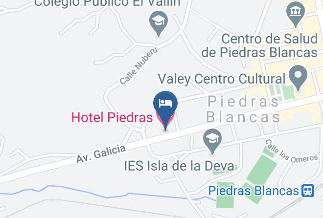 Asturias - Hotel Piedras Maps