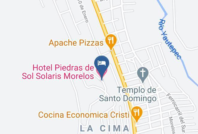 Tlaltizapan De Zapata - Hotel Piedras De Sol Solaris Morelos Maps