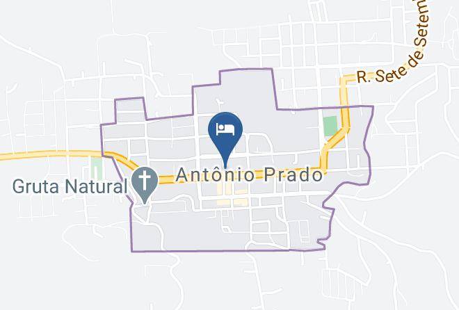 Antonio Prado - Hotel Piemonte Maps