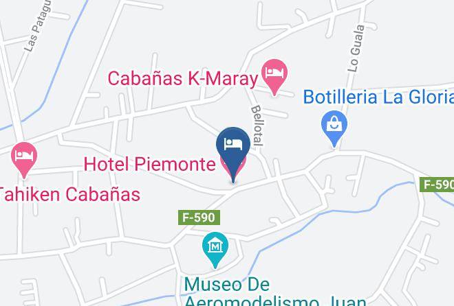 Marga Marga - Hotel Piemonte Maps