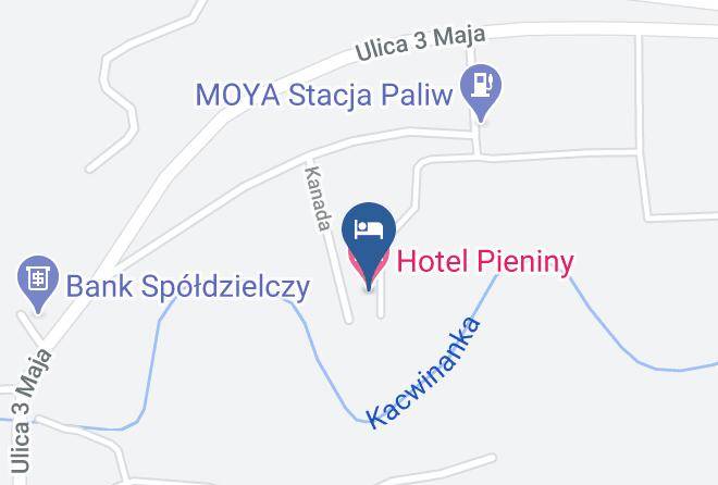 Nowotarski - Hotel Pieniny Maps