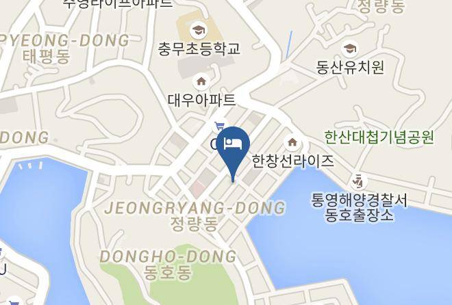 Tongyeongsi - Hotel Pier 48 Maps
