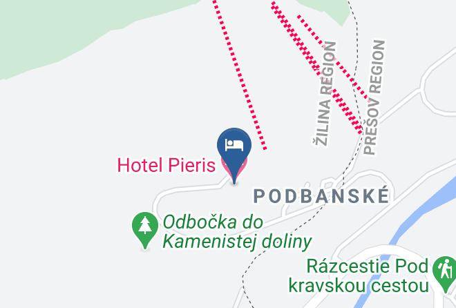 Liptovsky Mikulas - Hotel Pieris Maps