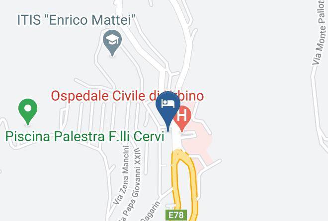 Pesaro And Urbino - Hotel Piero Della Francesca Maps