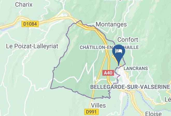 Ain - Hotel Pierre Blanche Maps