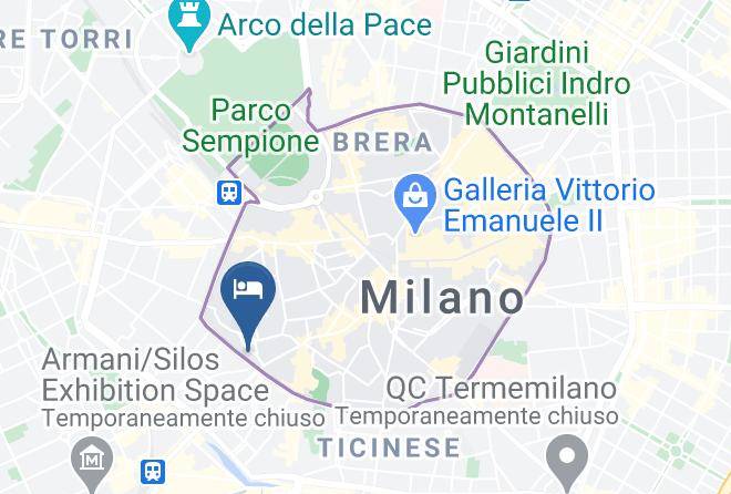 Milan - Hotel Pierre Milano Maps