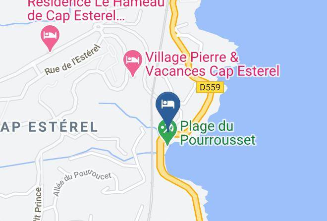 Var - Hotel Pierre & Vacances Hotel De L'esterel Maps