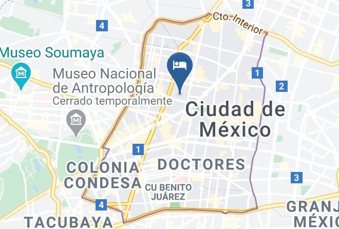Cuauhtemoc - Hotel Pigal Maps