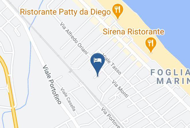 Rimini - Hotel Pigalle Dei F Lli Ceccarini Gianluca Ed Enrico Sas Maps