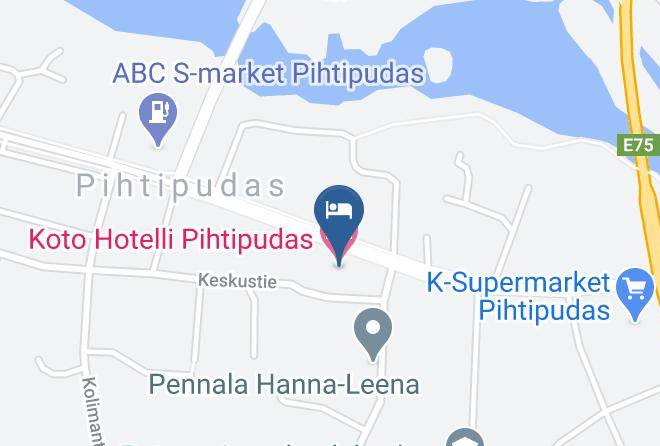 Pihtipudas - Hotel Pihtipudas Maps