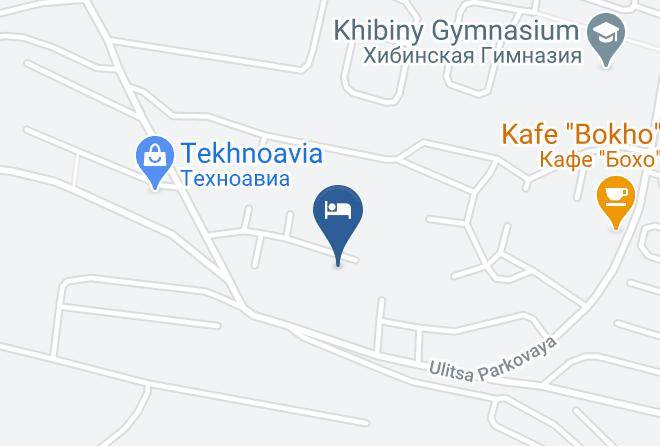 Kirovsk - Hotel Pik Maps
