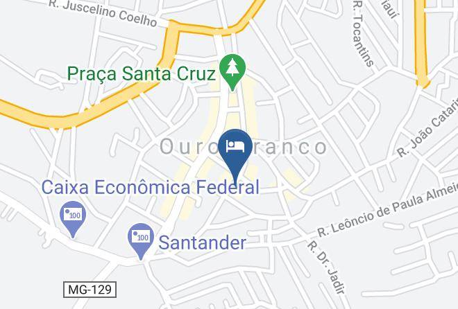 Ouro Branco - Hotel Pilar De Minas Maps
