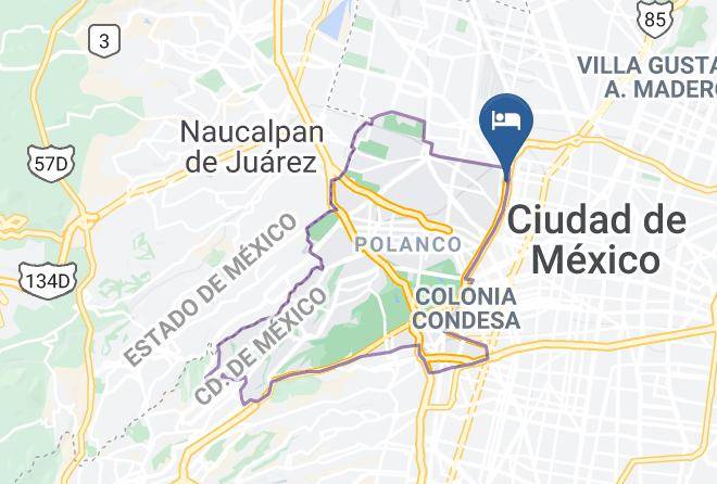 Miguel Hidalgo - Hotel Pilar Maps