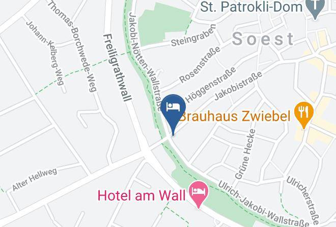 Soest - Hotel Pilgrimhaus Maps