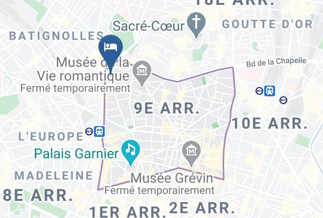 Paris - Hotel Pilime Maps
