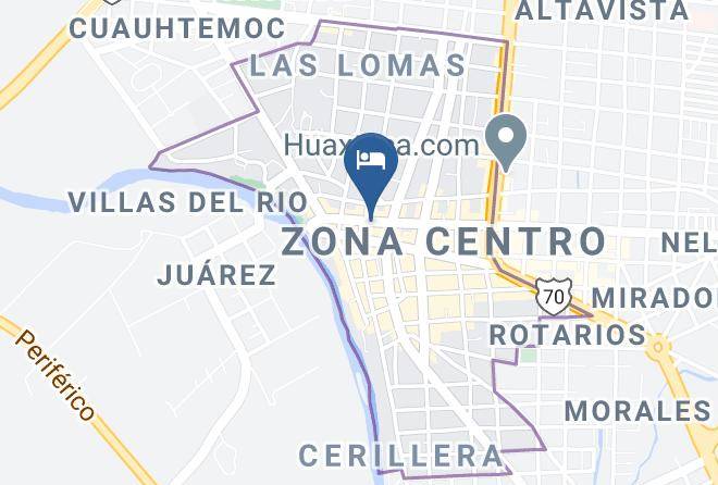 Ciudad Valles - Hotel Pina Maps