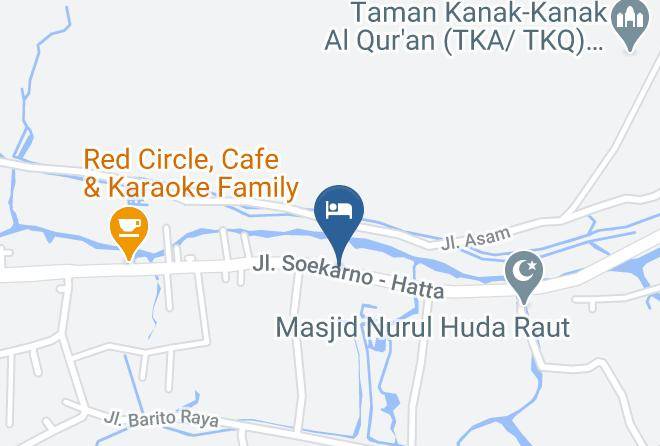 Barito Selatan - Hotel Pinang Indah Maps
