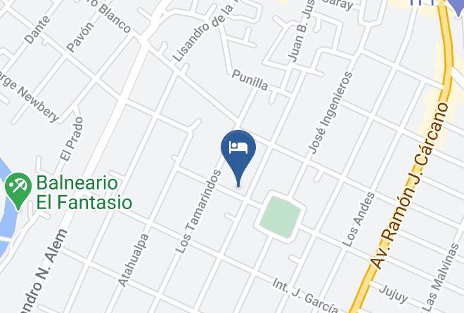 Santa Maria Department - Hotel Pinar Del Lago Maps
