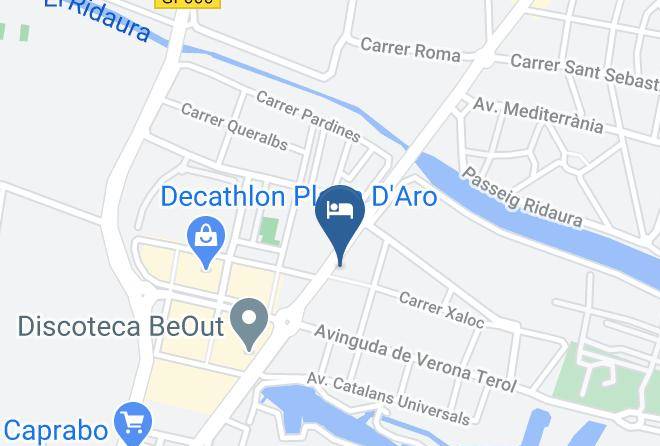 Girona - Hotel Pinar Del Mar Maps