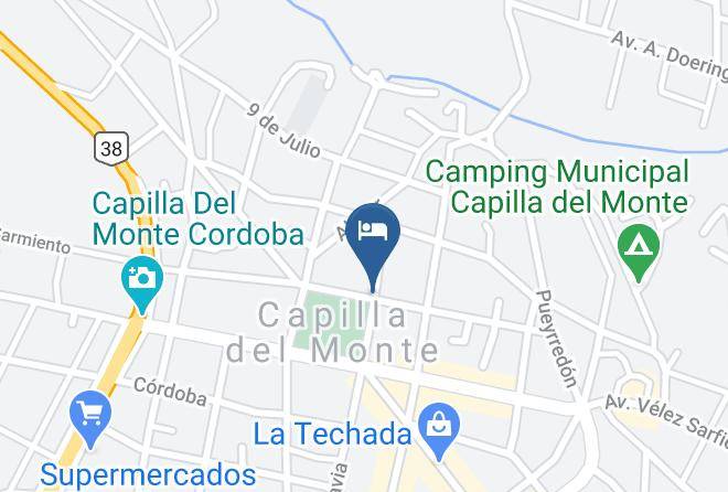 Punilla Department - Hotel Pinar Del Rio Maps