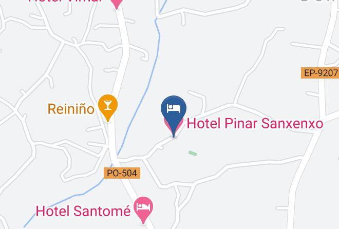Pontevedra - Hotel Pinar Sanxenxo Maps