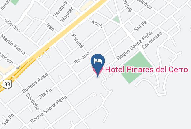 Santa Maria Department - Hotel Pinares Del Cerro Maps