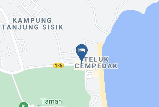 Kuantan District - Hotel Pine Beach Maps