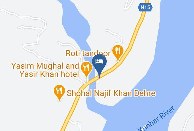 Peshawar - Hotel Pine Breeze And Restaurant Maps