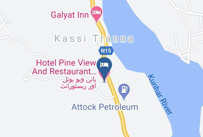 Peshawar - Hotel Pine View And Restaurant Tranna Balakot Maps