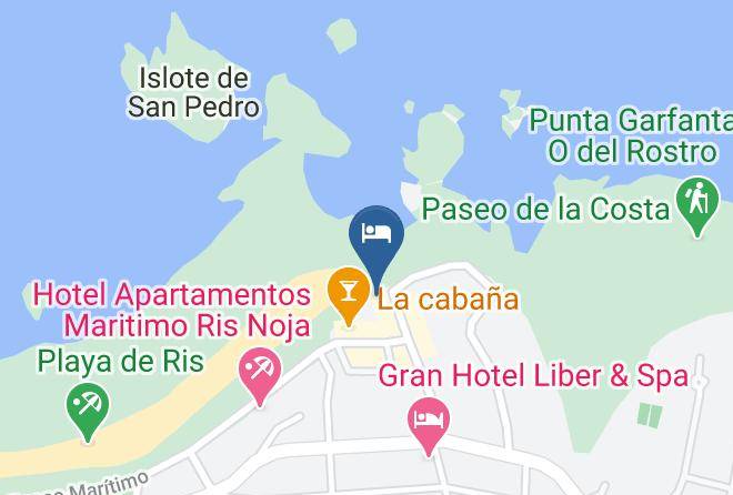 Noja - Hotel Pineda Playa Maps