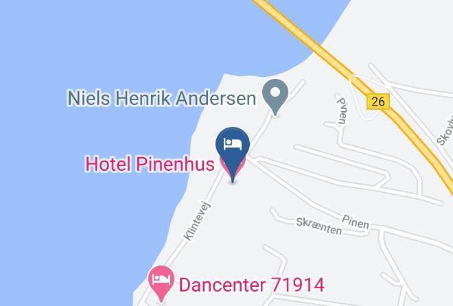 Roslev - Hotel Pinenhus Maps