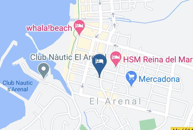 Baleares - Hotel Pinero Bahia De Palma Maps