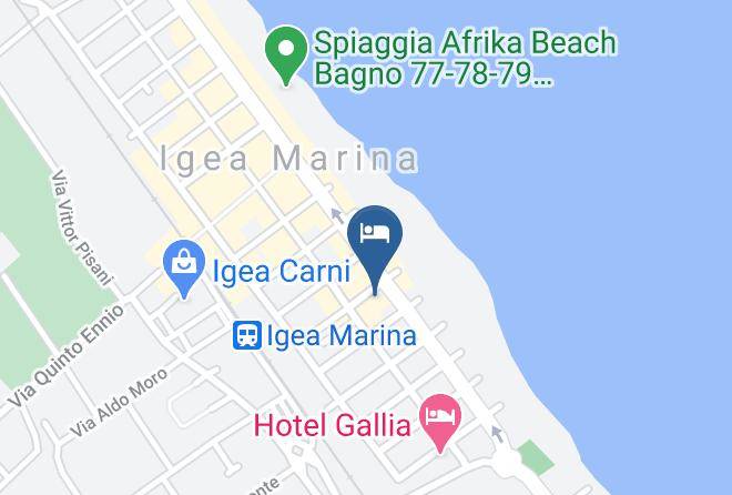 Rimini - Hotel Pineta Maps