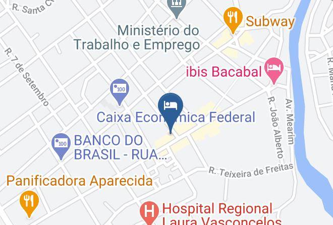 Bacabal - Hotel Pingo De Ouro Maps