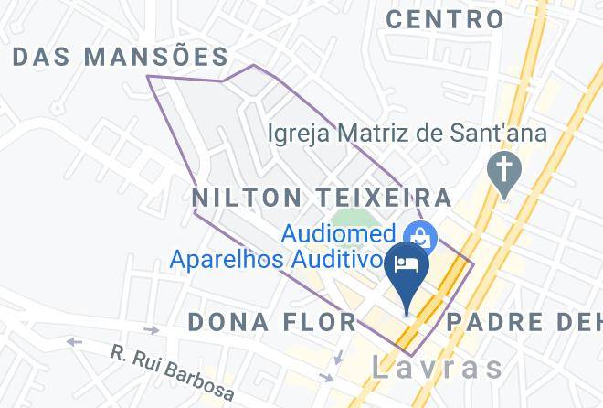 Lavras - Hotel Pinguim Maps