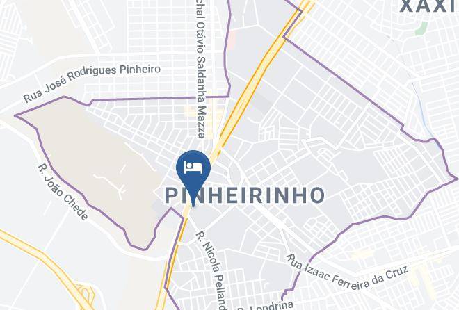 Hotel Pinheirinho Map