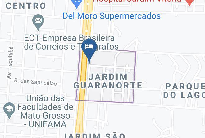 Guaranta Do Norte - Hotel Pinheiro Maps