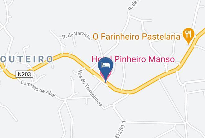 Ponte De Lima - Hotel Pinheiro Manso Maps