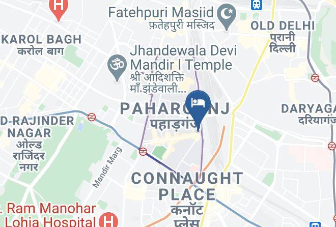 Paharganj - Hotel Pink City Maps