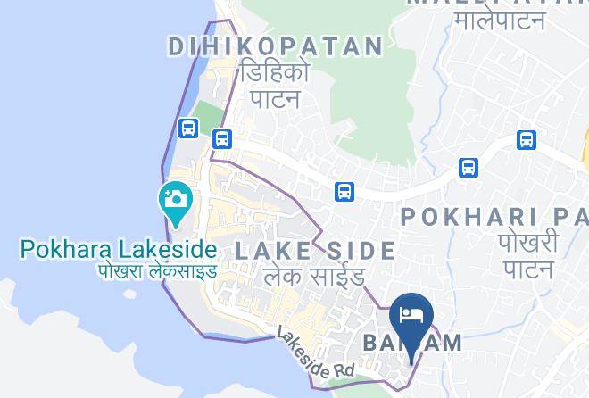 Pokhara - Hotel Pinnacle Maps