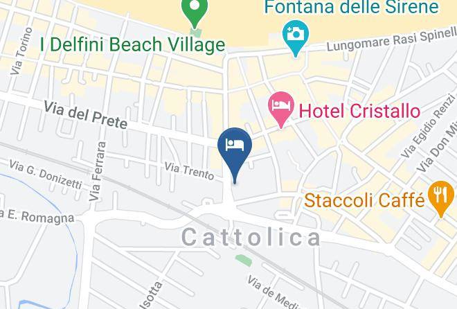 Rimini - Hotel Pinocchio Maps