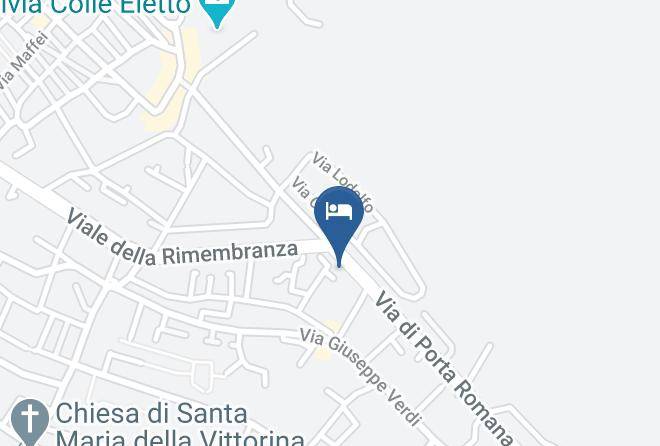 Perugia - Hotel Pinolo Sas Di Marcheggiani Endrio & C Maps