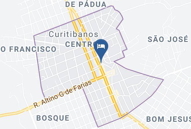 Curitibanos - Hotel Pinotti Maps