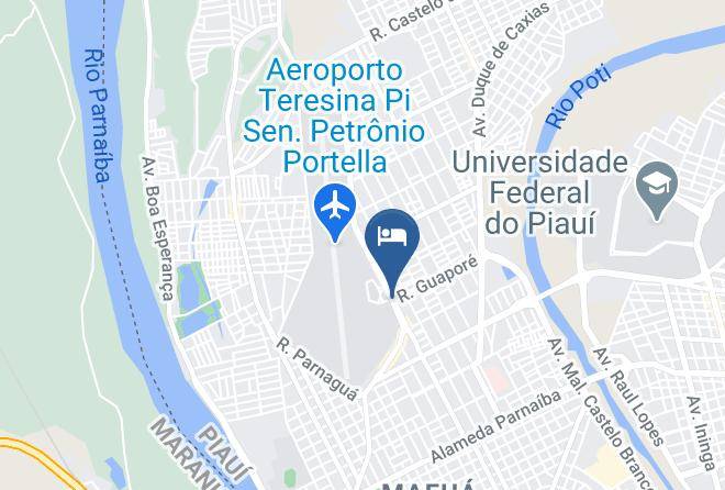 Teresina - Hotel Pio Maps