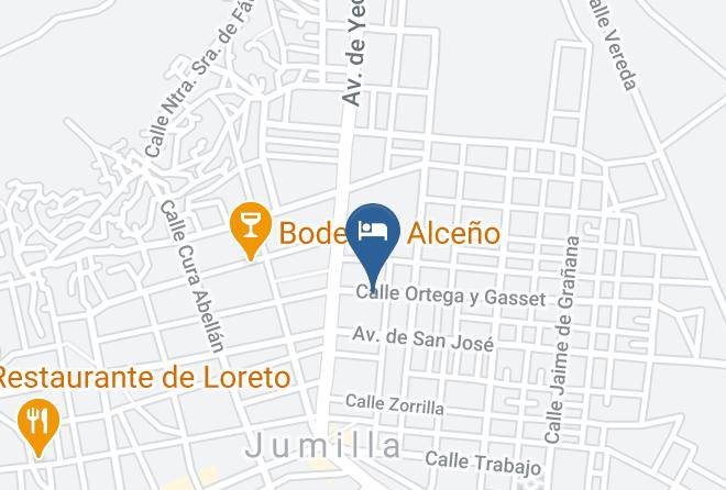 Murcia - Hotel Pio Xii Maps