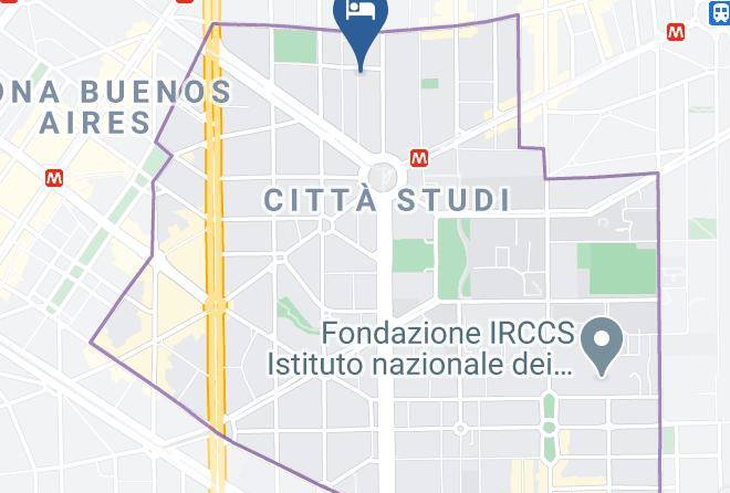 Milan - Hotel Piola Maps