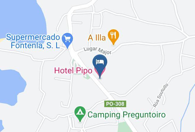 Pontevedra - Hotel Pipo Maps